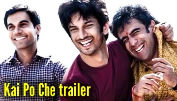 KAI PO CHE trailer - Film on Chetan Bhagat Novel 